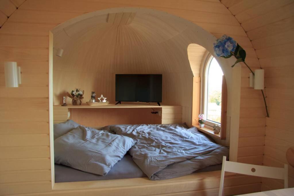 Schmidis Igluhuts Im Pfaffenwinkel - Tiny House 1 Leilighet Apfeldorf Eksteriør bilde